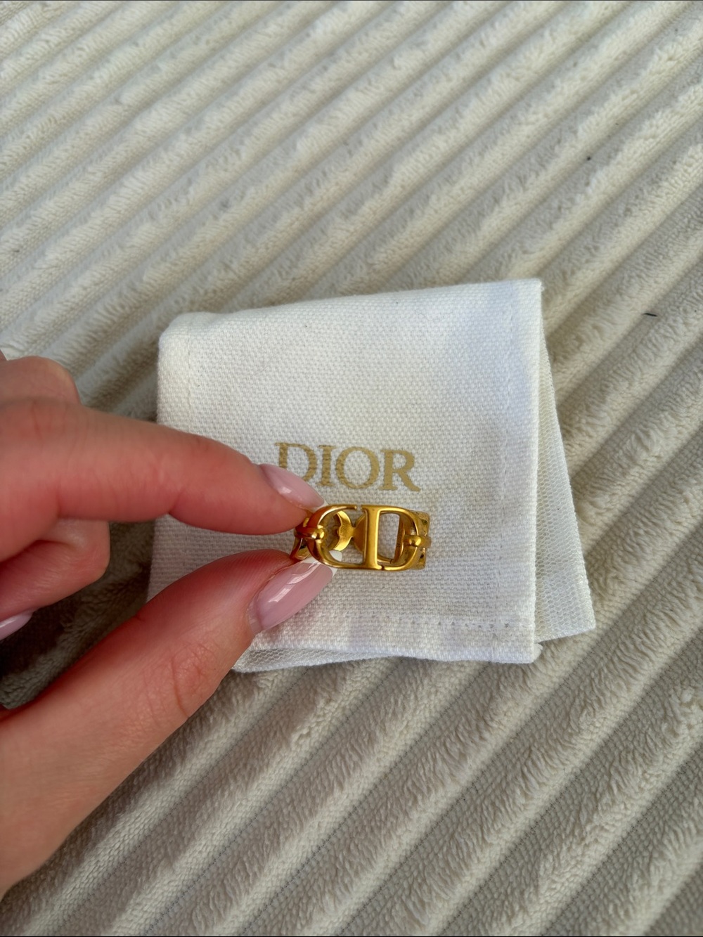 Dior Montaigne ring